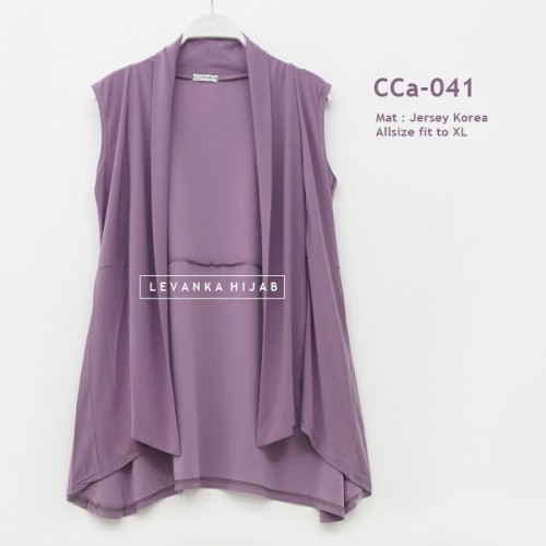 CCa-041 Cardigan Tanpa Lengan